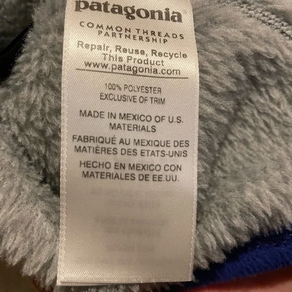 Patagonia Gray and Blue Women's Sweatshirt - Picture 3 of 10